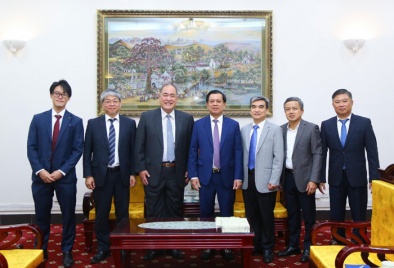 MoLISA Deputy Minister Nguyen Ba Hoan received the President of IM Japan