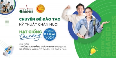 Trường Cao đẳng Quảng Nam và Công ty Cổ phần GREENFEED Việt Nam liên kết đào tạo Hạt giống tài năng 