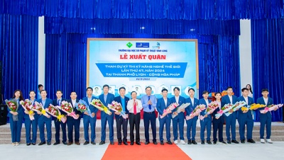 8 thí sinh Trường Đại học SPKT Vĩnh Long dự Kỳ thi Kỹ năng nghề thế giới lần thứ 47 