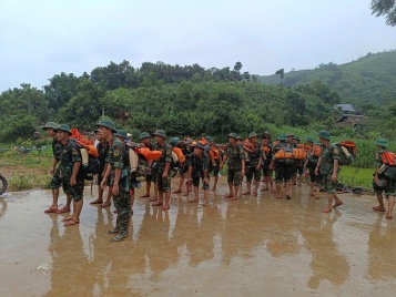 Huyện Bảo Yên kêu gọi ủng hộ suất ăn cho lực lượng cứu nạn tại làng Nủ