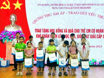 Hải Phòng: Tết Trung thu năm 2024 chan chứa yêu thương