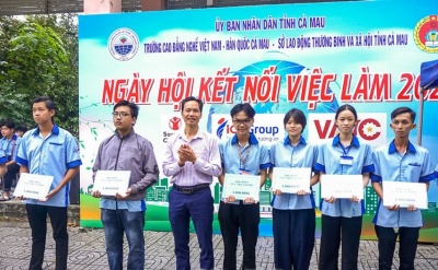 Cà Mau: Cơ hội kết nối việc làm cho doanh nghiệp và sinh viên