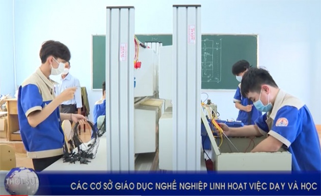 Các cơ sở giáo dục nghề nghiệp linh hoạt việc dạy và học